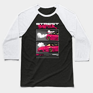 Iconic Nissan 180SX Car Baseball T-Shirt